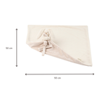 Lapidou Baby Blanket with Plush - 50 x 50 cm - Doudou Rabbit - Sand [DE]