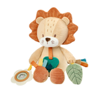 Activity Plush Toy Lion Leon - 30 cm - Soft Baby Plush Toy - Multicolored [IT]