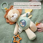 Activity Plush Toy Lion Leon - 25 cm - Soft Baby Plush Toy - Multicolored [DE]
