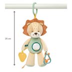 Activity Plush Toy Lion Leon - 25 cm - Soft Baby Plush Toy - Multicolored [EN]