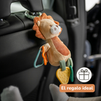 Activity Plush Toy Lion Leon - 20 cm - Soft Baby Plush Toy - Multicolored [ES]