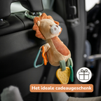 Activity Plush Toy Lion Leon - 20 cm - Soft Baby Plush Toy - Multicolored [NL]