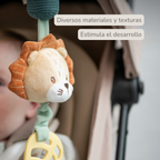 Activity Toy with Sounds Lion Léon - Hanging Rattle - 28 cm - Multicolored [ES]