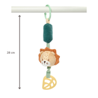 Activity Toy with Sounds Lion Léon - Hanging Rattle - 28 cm - Multicolored [FR]