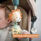 Activity Toy with Sounds Lion Léon - Hanging Rattle - 28 cm - Multicolored [NL]