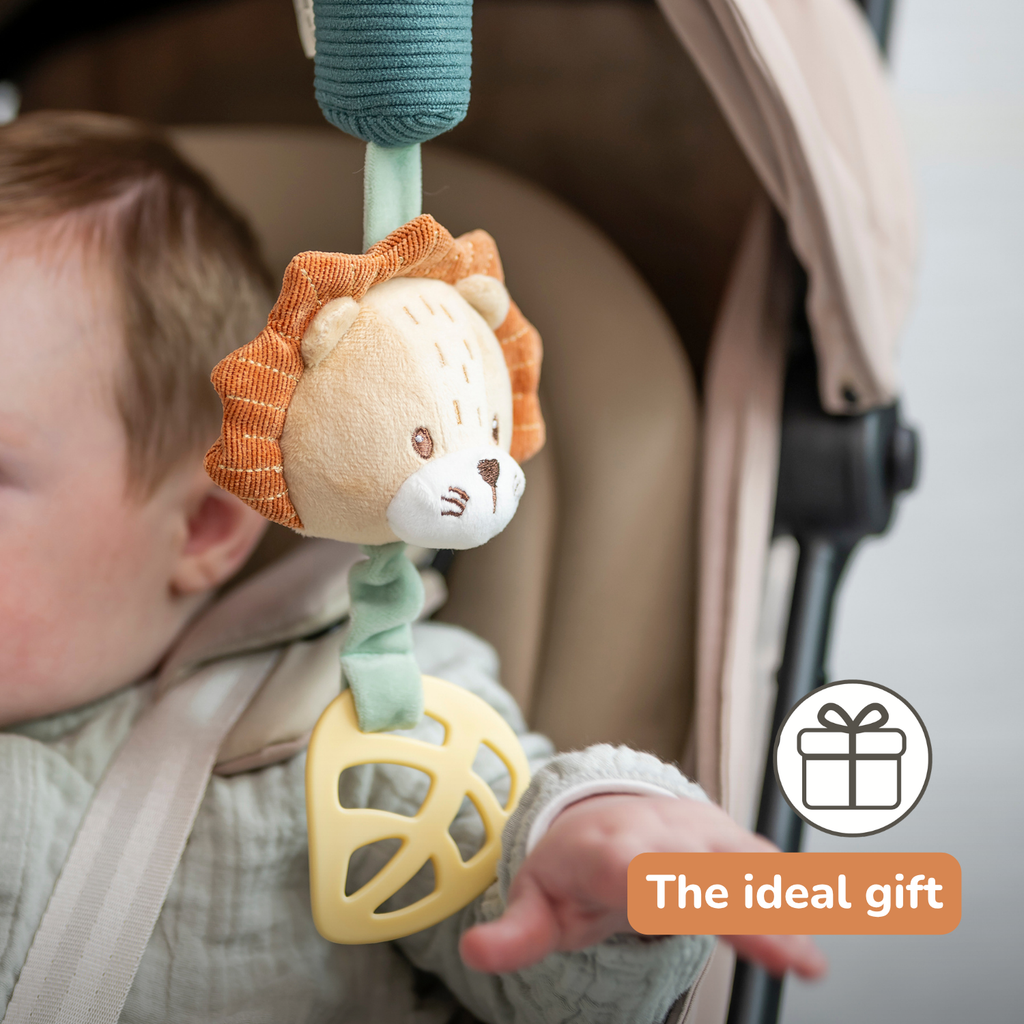 Activity Toy with Sounds Lion Léon - Hanging Rattle - 28 cm - Multicolored [EN]