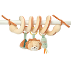 Playpen Spiral Baby Lion Léon - Activity Spiral for Home or On the Go - 25 cm - Multicolored [DE]