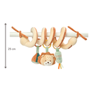 Playpen Spiral Baby Lion Léon - Activity Spiral for Home or On the Go - 25 cm - Multicolored [EN]