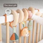 Playpen Spiral Baby Lion Léon - Activity Spiral for Home or On the Go - 25 cm - Multicolored [EN]
