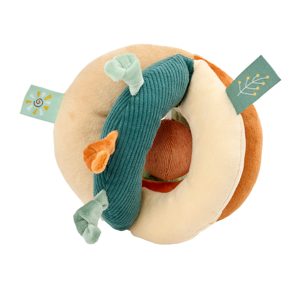 Soft Grip Ball Lion Léon - Plush Activity Ball - Sensory Toy - 15 cm - Multicolored [EN]