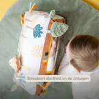 Soft Activity Triangle Lion Léon - Baby Toy - 33 x 18 cm - Multicolored [NL]