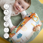Soft Activity Triangle Lion Léon - Baby Toy - 33 x 18 cm - Multicolored [EN]