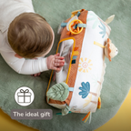 Soft Activity Triangle Lion Léon - Baby Toy - 33 x 18 cm - Multicolored [EN]