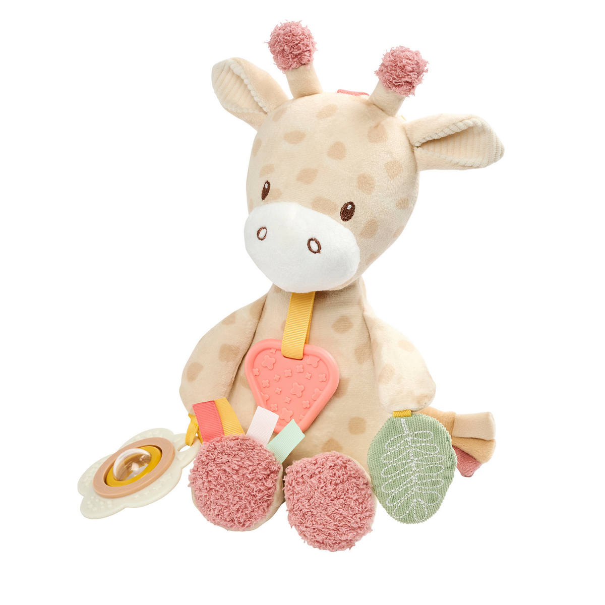 Activity Plush Toy Giraffe Gina - 30 cm - Soft Baby Plush Toy - Multicolored [DE]