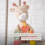 Activity Plush Toy Giraffe Gina - 30 cm - Soft Baby Plush Toy - Multicolored [DE]