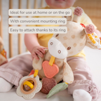 Activity Plush Toy Giraffe Gina - 30 cm - Soft Baby Plush Toy - Multicolored [EN]