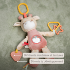 Activity Plush Toy Giraffe Gina - 25 cm - Soft Baby Plush Toy - Multicolored [FR]