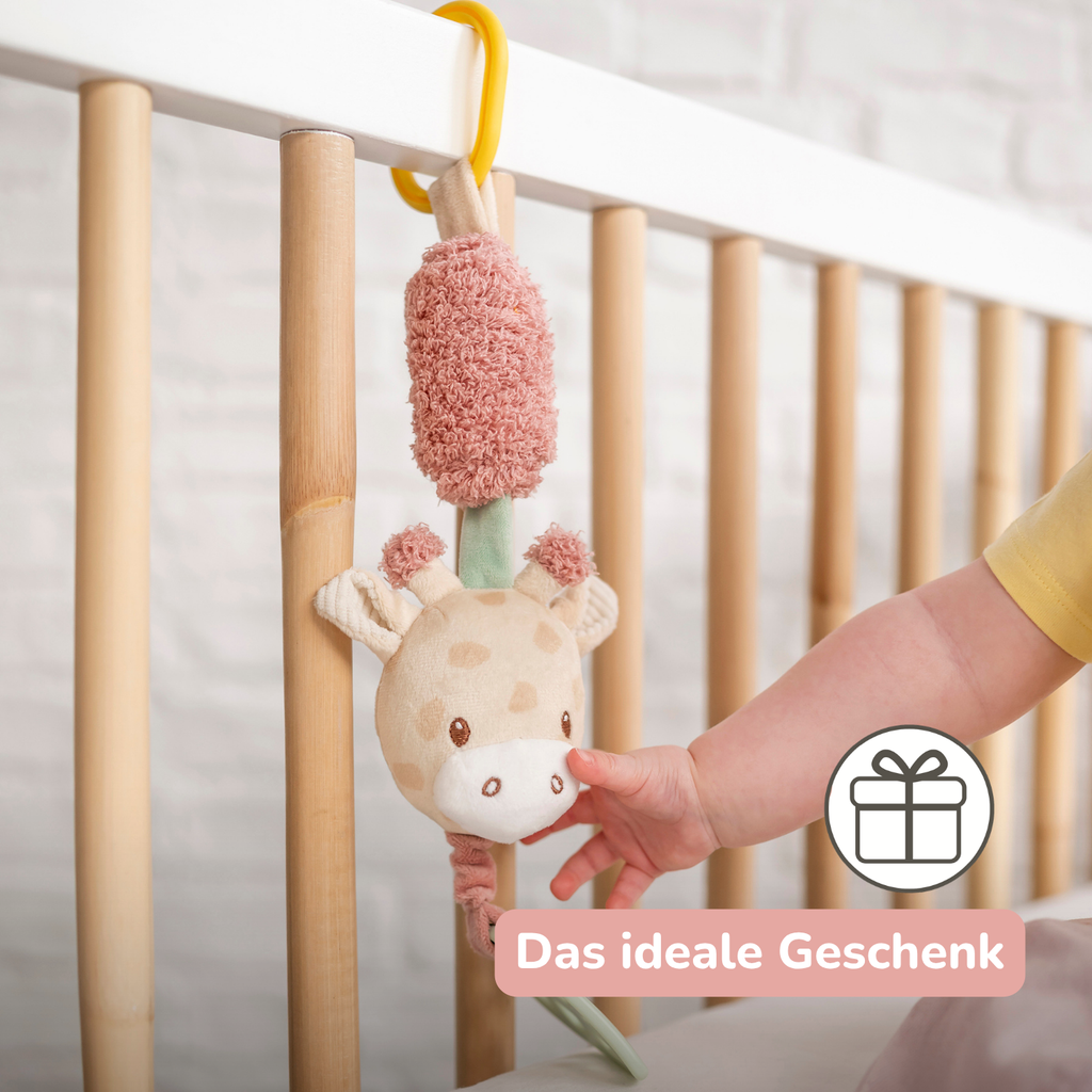 Activity toy with sounds Giraffe Gina - Hanging Rattle - 28 cm - Multicolored [DE]