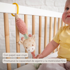 Activity toy with sounds Giraffe Gina - Hanging Rattle - 28 cm - Multicolored [ES]