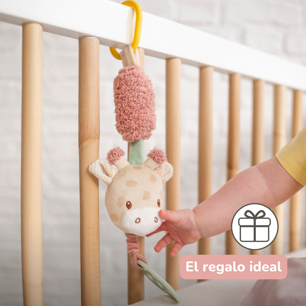 Activity toy with sounds Giraffe Gina - Hanging Rattle - 28 cm - Multicolored [ES]