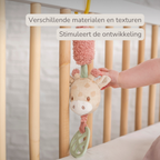 Activity toy with sounds Giraffe Gina - Hanging Rattle - 28 cm - Multicolored [NL]