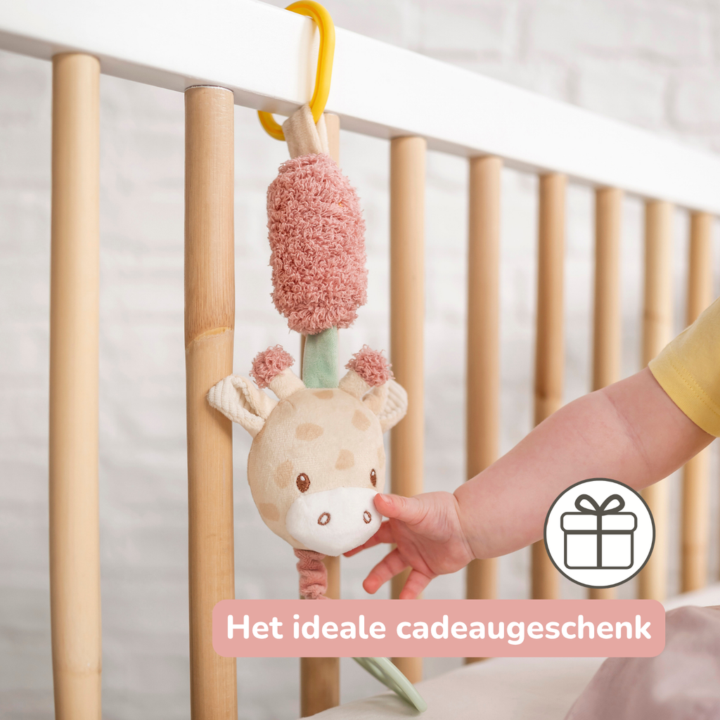 Activity toy with sounds Giraffe Gina - Hanging Rattle - 28 cm - Multicolored [NL]