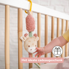 Activity toy with sounds Giraffe Gina - Hanging Rattle - 28 cm - Multicolored [NL]