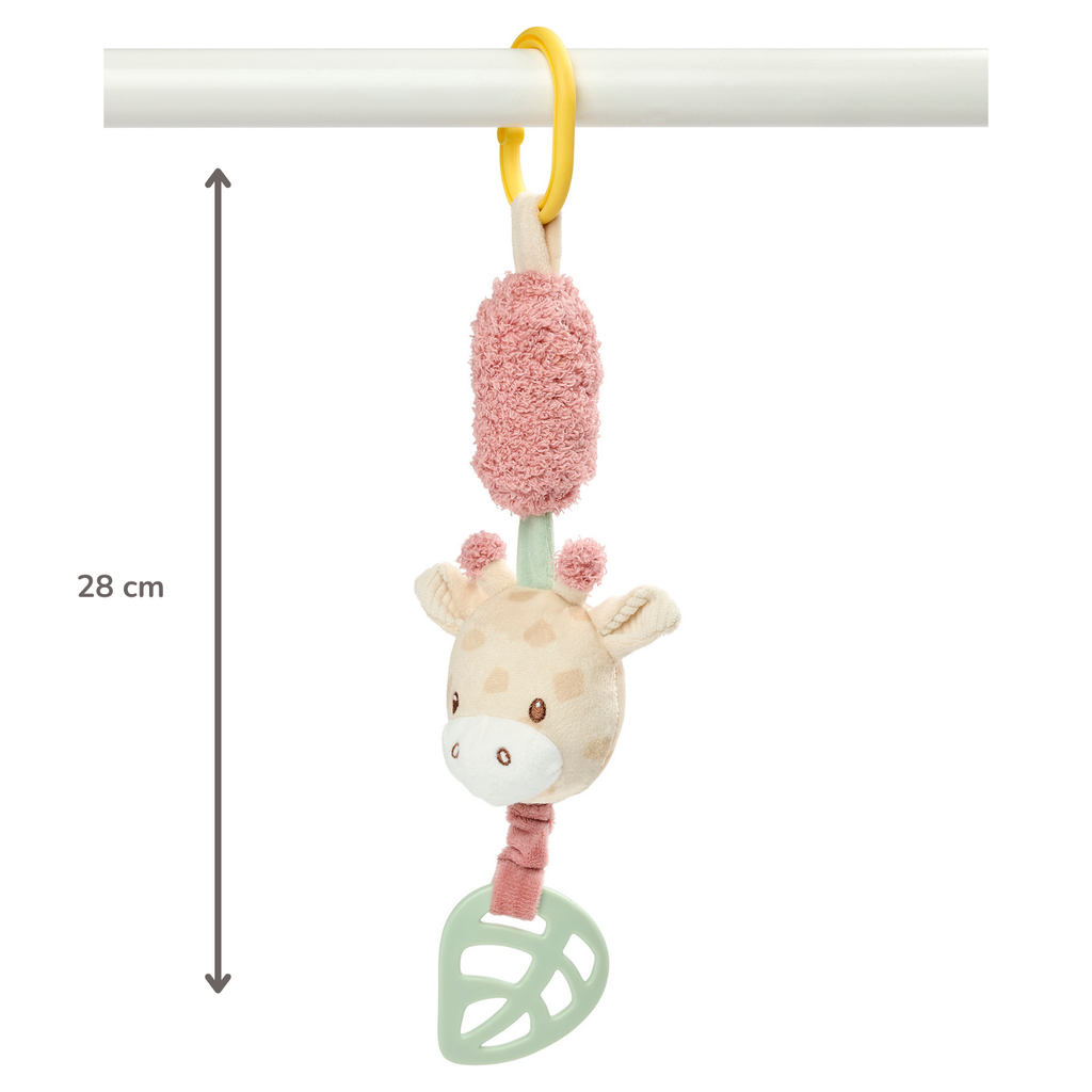 Activity toy with sounds Giraffe Gina - Hanging Rattle - 28 cm - Multicolored [EN]