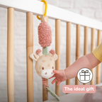 Activity toy with sounds Giraffe Gina - Hanging Rattle - 28 cm - Multicolored [EN]