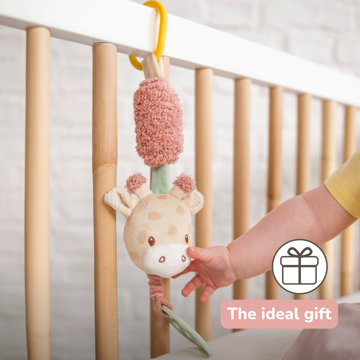 Activity toy with sounds Giraffe Gina - Hanging Rattle - 28 cm - Multicolored [EN]