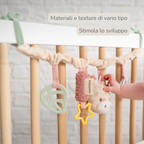 Pram Toy Giraffe Gina - Baby Toy for Home or On the Go - 17 cm - Multicolored [IT]