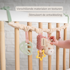 Pram Toy Giraffe Gina - Baby Toy for Home or On the Go - 17 cm - Multicolored [NL]