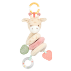 Vertical Playpen Spiral Baby Giraffe Gina - Hanging Activity Spiral for Home or On the Go - 28 cm - Multicolored [DE]