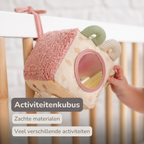 Soft Activity Cube Giraffe Gina - Baby Toy - 11 cm - Multicolored [NL]