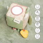 Soft Activity Cube Giraffe Gina - Baby Toy - 11 cm - Multicolored [EN]
