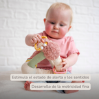 Soft Activity Pyramid Giraffe Gina - Baby Toy - 18 cm - Multicolored [ES]
