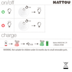 Meerkleurig LED Nachtlamp Silicone