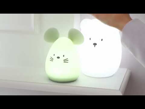 Nattou silicone night lights for babies and children