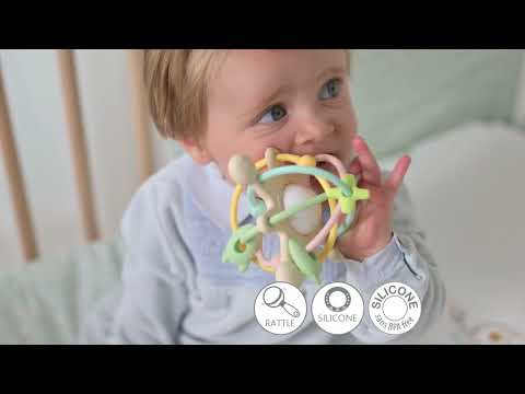 Anneau de dentition avec Hochet Galaxy Silicone