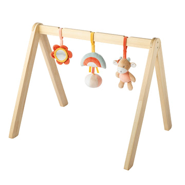 Nattou Wooden Arch with Hanging Toys  Mila, Lana and Zoe