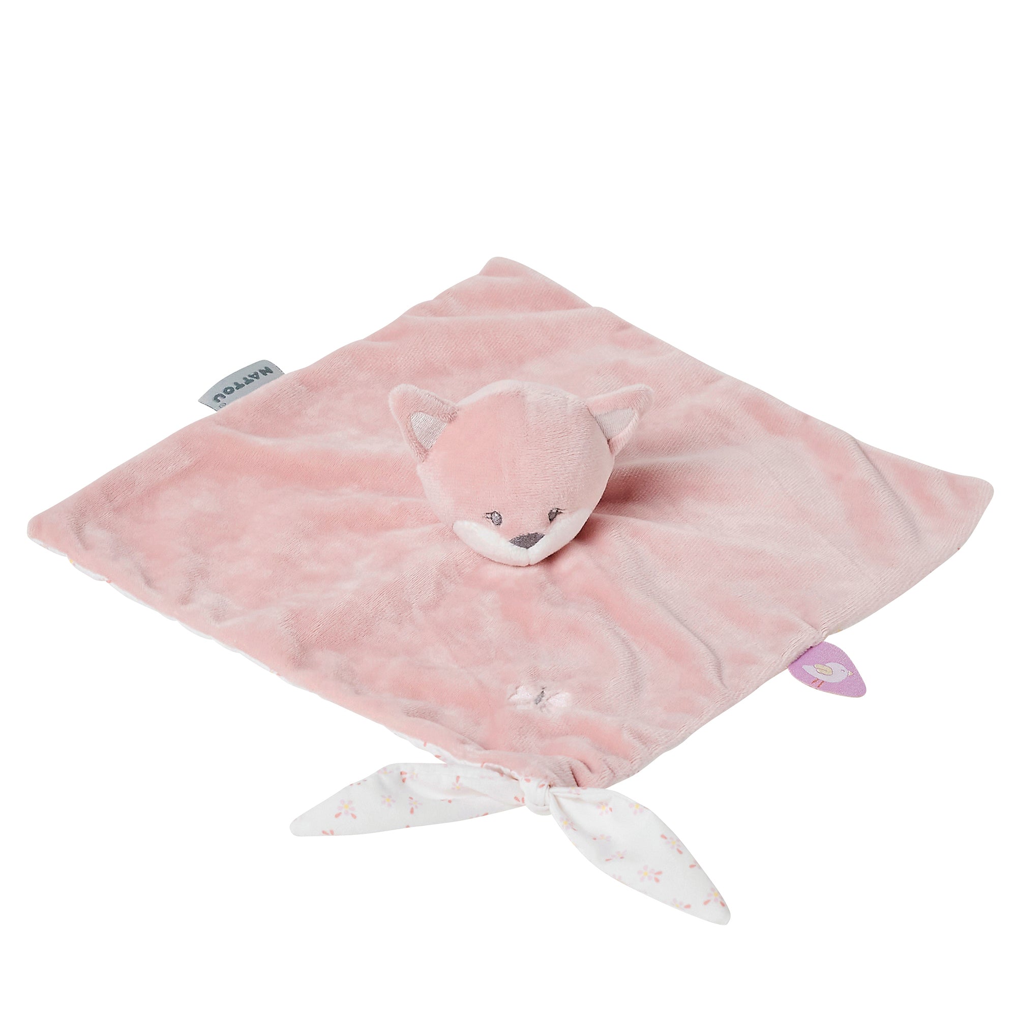 Nattou Rabbit Doudou Pink