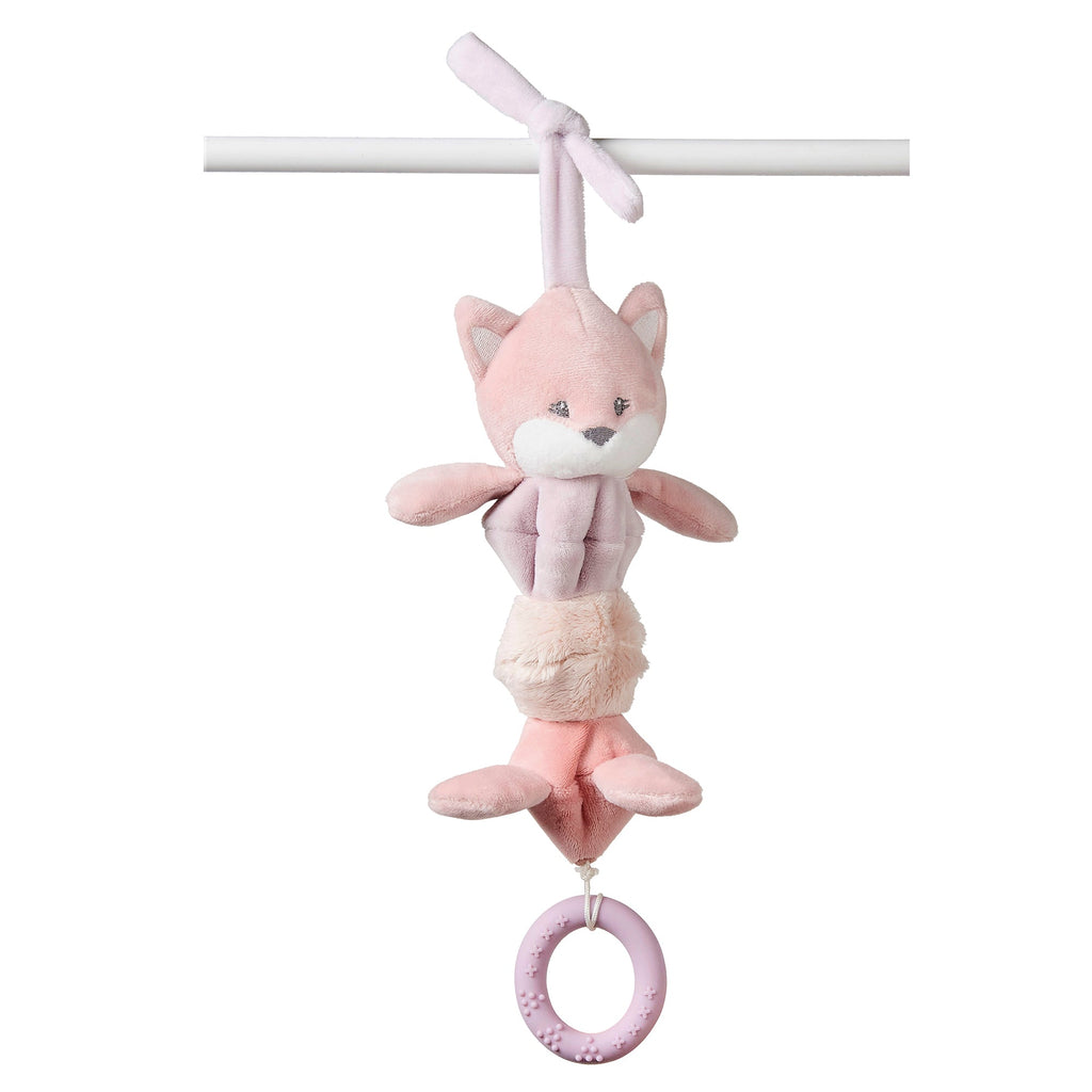 Nattou Vibrating Cuddly Fox Alice 15 cm Old Pink