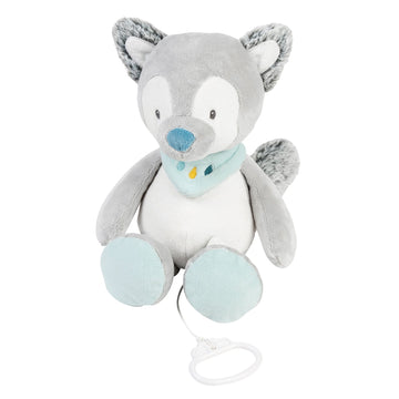 Musical Cuddly Wolf Tim and Tiloo 5414673498067 Nattou