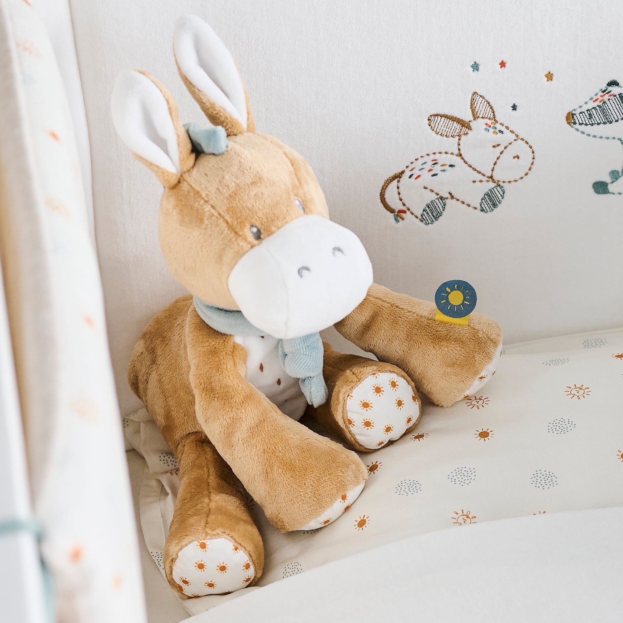 Nattou Cuddly Donkey Leo