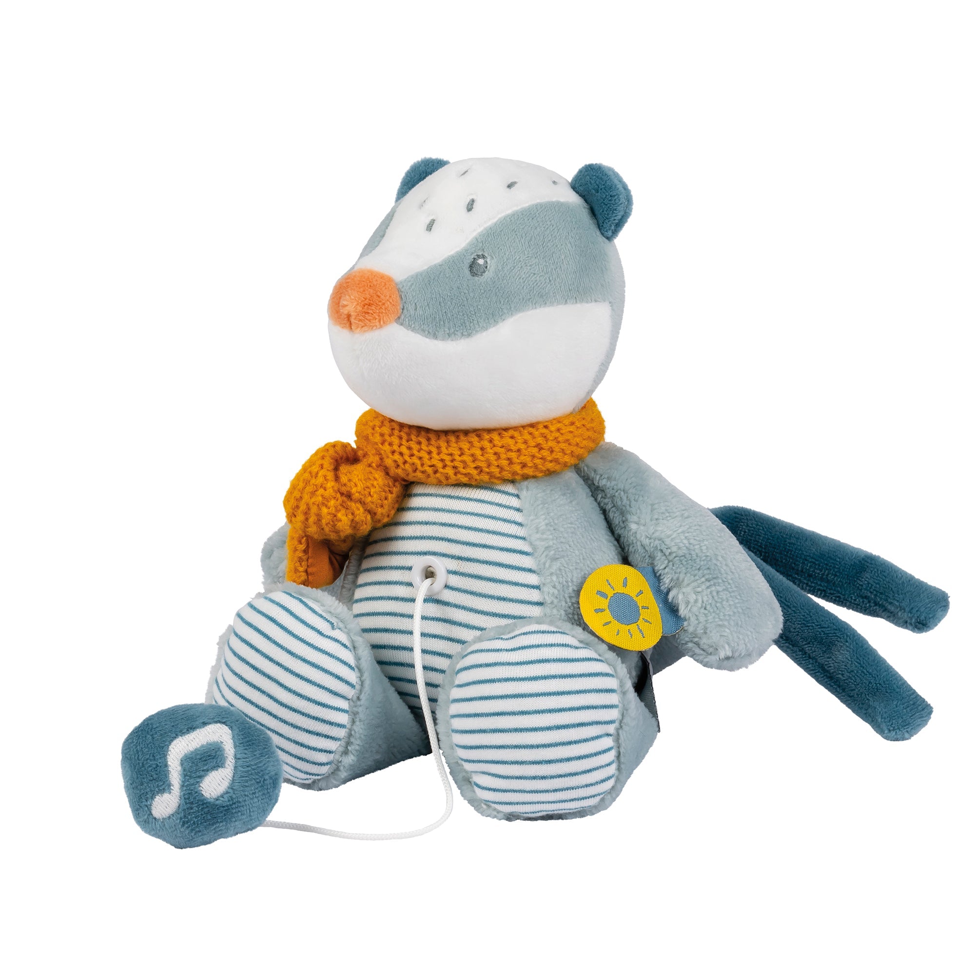 Nattou Musical Cuddly Badger Felix