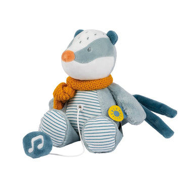 Nattou Musical Cuddly Badger Felix