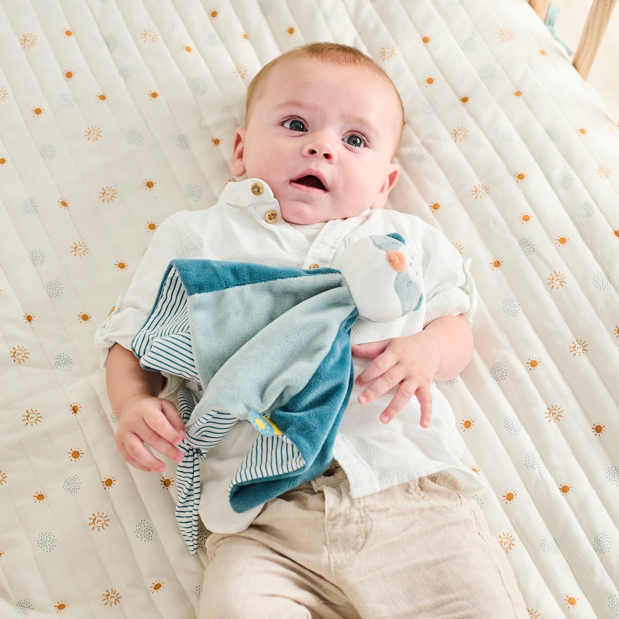 Nattou Comforter Doudou Badger Felix
