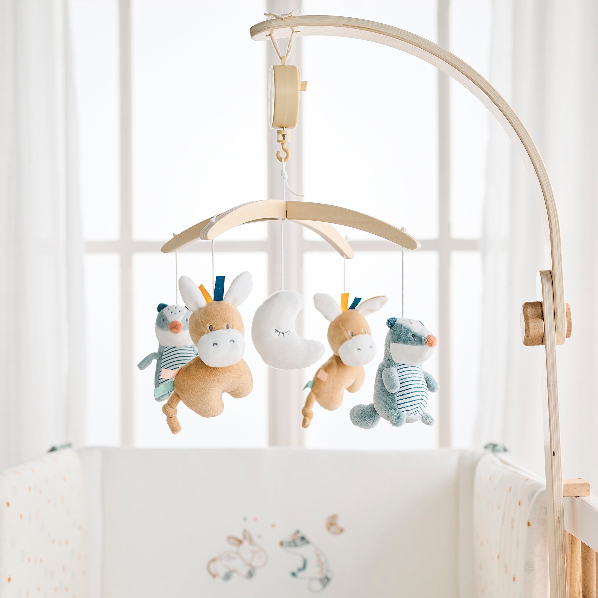 Nattou Wooden Musical Mobile