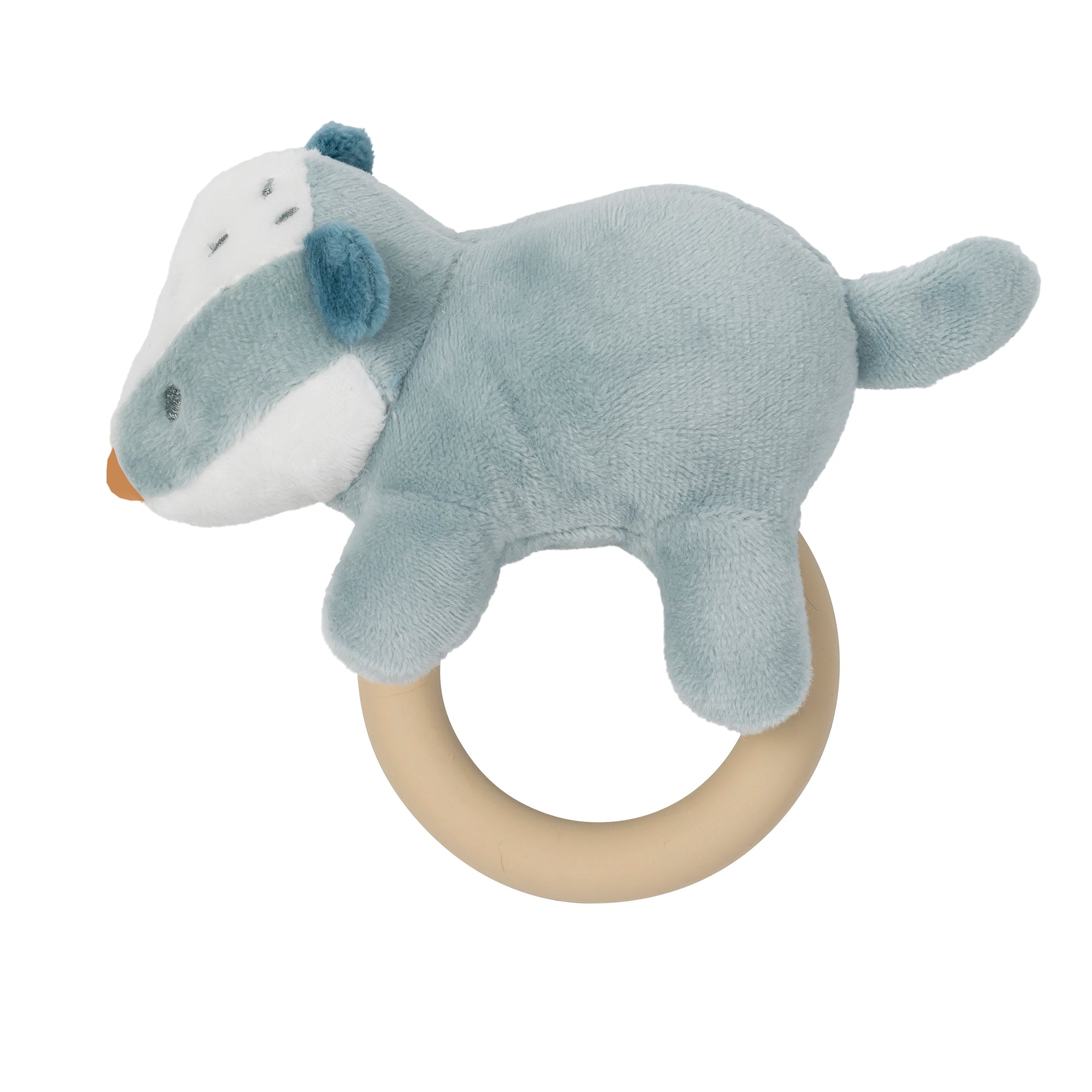 Hochet avec Anneau en Silicone Blaireau Felix