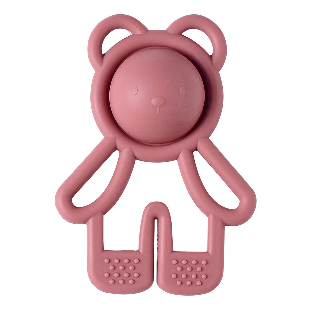 Teether Pop-it Silicone Pink